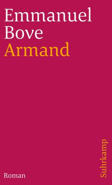 Von Rilke bewundert, von Beckett empfohlen, von Handke übersetzt: 1921 schrieb Emmanuel Bove, dreiundzwanzigjährig, seinen ersten Roman Meine Freunde, dem die begeisterte Colette zur Publikation verhalf. Drei Jahre später erschien Boves zweiter Roman Armand. Armand erscheint zunächst als ein glücklicher Zwillingsbruder jenes Victor Baton aus Meine Freunde, der vergeblich auf der Suche nach anderen Menschen war, mit denen er endlich glücklich sein könnte: Armand hat jemanden gefunden, eine Frau namens Jeanne, die ihn liebt und ihm sogar ein gewisses Wohlleben ermöglicht. Dann aber begegnet ihm eines Tages auf der Straße Lucien, ein Kumpan von früher, aus der Zeit der Armut und der Verlassenheit, und wenig später Marguerite, die Schwester Luciens, und es beginnt die Geschichte eines haarsträubenden Verhängnisses.