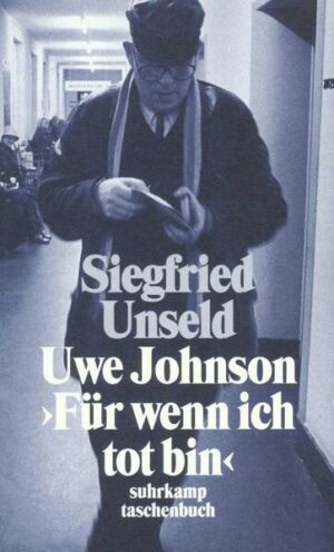 Uwe Johnson ist im Februar 1984 in Sheerness-on-Sea in der englischen Grafschaft Kent gestorben. Siegfried Unseld, »Freund, Leser, Verleger« nach Johnsons Worten, beschreibt Leben und Werk und die Begleitumstäne, unter denen das große Werk »Jahrestage« vollendet wurde.