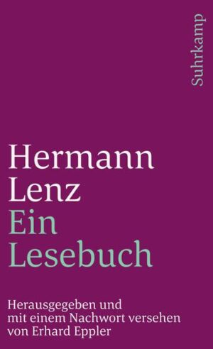 Mit dem von ihm geschaffenen Wort »nebendraußen« könnte man das Schreiben und Leben von Hermann Lenz charakterisieren. Eine solche Position ist die der Distanz und zugleich der Einfühlung. Und sie prägt die Erzählweise des gesamten Werks: die erste Publikation Das stille Haus im Jahre 1938