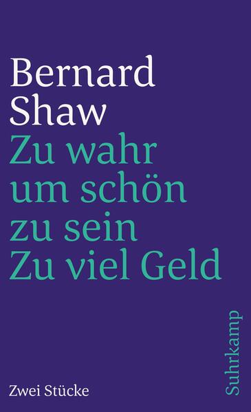 Im Zentrum Bernard Shaws Anliegens stehen nun nicht mehr, wie bei den früheren Werken, Kritik an den gesellschaftlichen Bedingungen und Aufruf zur Veränderung der äußeren Welt, sondern die inneren Möglichkeiten und notwendigen Bewußtseinsveränderungen des einzelnen, der seine Chance zur individuellen Erfahrung ergreifen muß, um die vitalisierende Kraft des eigenen Lebens zu spüren, die wir als Glück empfinden.