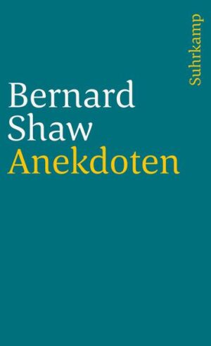 Anläßlich seines 50. Todestags erinnert unsere Sammlung der bekanntesten Anekdoten um Bernard Shaw an den »grandiosen Feuerkopf«, wie ihn ein Zeitgenosse treffend charakterisiert hat, an die außergewöhnliche Persönlichkeit des irischen Dramatikers, der zeit seines Lebens im Mittelpunkt der öffentlichen Aufmerksamkeit stand.