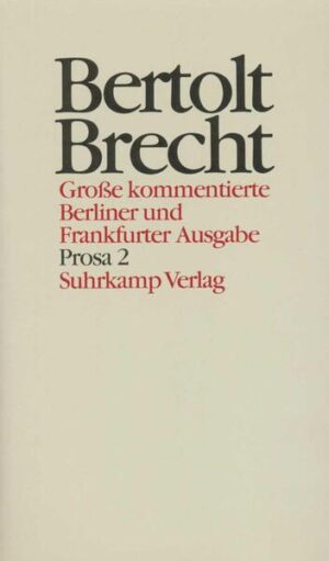 Der Tuiroman / Die Geschäfte des Herrn Julius Caesar / Das Buch Gasgarott / Die Rothaut / Flucht Karls des Kühnen nach der Schlacht bei Murten / Das Renommee. Ein Boxerroman / Tatsachenreihe