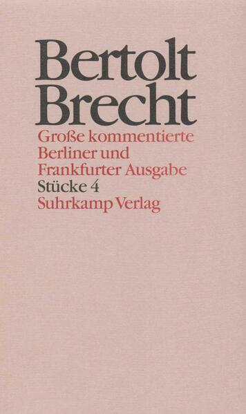 Die Spitzköpfe und die Rundköpfe oder Reich und reich gesellt sich gern / Die Rundköpfe und die Spitzköpfe oder Reich und reich gesellt sich gern / Die sieben Todsünden der Kleinbürger / Die Horatier und die Kuriatier / Die Gewehre der Frau Carrar / Furcht und Elend des III. Reiches