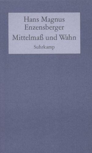 "Die westdeutsche Gesellschaft ist neuartig, banal und unergründlich. Seit seinen »Einzelheiten« (1961) hat Enzensberger ihre Evolution mit immer neuen Einreden und Beobachtungen begleitet. Wie es sich für einen Essayisten gehört, erhebt er keine systematischen Ansprüche. Er probiert die verschiedensten Mittel und Tonlagen aus, von der theoretischen Reflexion bis zum Sittengemälde, von der Nacherzählung bis zur verständnisinnigen Polemik, von der Reportage bis zur Text- und Medienanalyse. Auch die Themen dieses Bandes sind disparat. Sie reichen vom Deutschunterricht bis zu den Institutionen der internationalen Finanz und vom Wasserrecht bis zum Innenleben der Parteien. Begriffe wie der des Nullmediums und Figuren wie die des sekundären Analphabeten werden eingeführt und auf ihre Brauchbarkeit hin untersucht. Vor allem aber interessiert sich der freischweifende Kundschafter für die heimtückische Ironie der Verhältnisse und für die exotischen Geheimnisse des Mittelmaßes. Was Enzensbergers »Gesammelte Zerstreuungen« verbindet, ist am Ende weniger eine Methode als eine Haltung