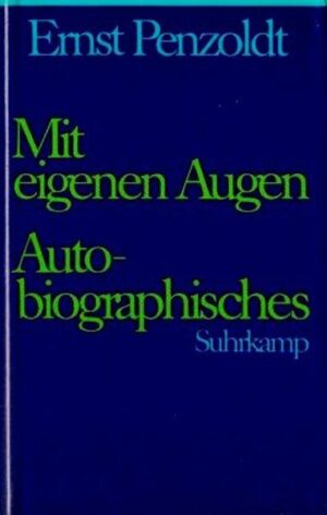 Die Kunst, das Leben zu lieben. Heimat. Requisiten der Kindheit. Eine Ballade von Schiller. Bildhauer oder Schriftsteller. Künstlerisches Schisma. Selbstbildnis. Fritz Fliege ernährt seinen Autor. Nachruf auf ein Haus. Ich. Das Nadelöhr. Magie um meinen Film. Rückblick. Der Herr Verfasser der Powenzbande. Der dankbare Patient. Rekonvaleszenz. Der Patientenautomat. Zugänge. Liebe Eva. Betrachtung über die Augen. Sand. Antlitz und Antwort. Eine Vogelfeder. Schwarz auf Weiß. Vom Entzücken. Die schöne Gärtnerin. Sinnbild der Sehnsucht. Lufteis. Vom Träumen. Brief vom Mond. Das Würmchen. Sonnenuntergang. Musik der Insel. Fromme Tierkunde. Epistel über das Briefeschreiben.