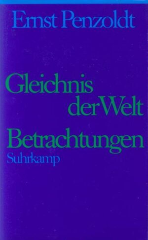 Der letzte Band der Jubiläumsausgabe zeigt Ernst Penzoldt als einen Meister der kleinen Form und macht das ganze Spektrum der Themen sichtbar, die ihn beschäftigt und produktiv gemacht haben. In fast allen diesen Schilderungen von Denkwürdigkeiten in der Natur, Malerei, Politik und Literatur, über Theater, Reisen, »beseelte Gegenstände«, Menschen und deren Eigenschaften ist er den Gesetzen des Schönen und Erstrebenswerten auf der Spur. Weitaus die meisten Texte der vorliegenden Edition sind bisher noch nie in Buchform erschienen und ermöglichen durch ihre Zusammenfassung und thematische Ordnung einen neuen Zugang zu diesem liebenswerten Autor und seinem so konstruktiven wie zukunftsorientierten Weltbild.