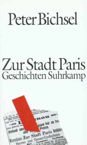 »Ich glaube«, sagt Peter Bichsel, »der Sinn der Literatur liegt nicht darin, daß Inhalte vermittelt werden, sondern darin, daß das Erzählen aufrechterhalten wird. Weil die Menschen Geschichten brauchen, um überleben zu können. Sie brauchen Modelle, mit denen sie sich ihr eigenes Leben erzählen können. Nur das Leben, das man sich selbst erzählen kann, ist ein sinnvolles Leben.« Und: »Ich möchte der Geschichte die Geschichten entgegensetzen.« Die Welt des Peter Bichsel - und damit auch die Welt seiner Geschichten in Zur Stadt Paris - ist nie gegeben, d.h. definiert und eindeutig, sondern immer offen und einladend für jeden, der Phantasie des Autors und dazu der eigenen zu folgen, um in der Vielfalt des Lebens nach Liebe, Hoffnung und Geborgenheit zu suchen. Peter Bichsel deutet bei alledem, was ihm wie zufällig zu jeder Tag- und Nachtzeit begegnet, auf Welten, in denen es nichts gibt, was dem Menschen fremd wäre. Und so ersinnt, erfindet und erzählt er von Biographien, die unwahrscheinlich und wahr zugleich sind: Also treffen wir in Bichsels Zur Stadt Paris den Triefäugigen mit dem goldenen Händchen ebenso wie Albert Weisshaupt, der eine fatale Neigung zum Weinen hat, oder Erwin, den die Stammtischbrüder für einen Hochstapler halten, wie auch den alten Geiger Zingg oder die noch junge Frau, die mit drei Kindern, ihrem Mann und ohne Blinddarm »im ganzen überhaupt nicht unglücklich« in der Nähe von Rom lebt. Dabei haben Bichsels Personen eine Eigenschaft, für die man sie sofort mag: Sie strahlen Wärme aus, weil sie alle von ihrem Autor geliebt werden - seien es Fabrikanten, Fußballer oder einfach nur arme Tröpfe, Betrunkene, ganz Nüchterne, Dummköpfe oder Schlauberger, Kinder, ältliche Witwen oder Eskimos in New York. Mit Zur Stadt Paris ist Peter Bichsel ein Geschichtenbuch gelungen, das uns Lesern - mal in kurzen Zügen, dann wieder mit längerem Atem - davon erzählt, daß es gerade das Kleine, das Minimale, das unscheinbar vor Augen liegende ist, das uns, beobachtet man es genau oder läßt es einfach sprechen, alles über uns verrät. »Der Lebenslängliche, befragt, wie er das aushalte oder mache all diese Jahre im Gefängnis, antwortet: Weißt du, ich sage mir immer, diese Zeit, die ich hier verbringe, müßte ich draußen auch verbringen.«