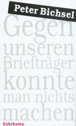 Ob er vom Elend der Fußballprofis spricht oder von einer merkwürdigen Reise mit der Eisenbahn durch Ägypten, ob er über das Leben in New York plaudert oder von einem alten Briefträger berichtet, der seine Briefe wie eine persönliche Gunst austrug: Peter Bichsel erzählt seine Geschichten aus dem Alltag ohne große Moral, aber mit einer kleinen, meist gut versteckten Lehre. Er will nichts erklären, keinen Sachverhalt bis ins letzte Detail ausleuchten, nein, ihm geht es nur ums Erzählen. In seinen Kolumnen - entstanden zwischen 1990 und 1994 -, die hier versammelt sind, berichtet Bichsel nicht vom raschen Hin und Her des Zeitgeistes, sondern von Menschen, die ihm begegnen und deshalb wichtig und ernst genommen werden müssen. Der Leser fühlt sich an die Hand genommen, ja, es kann der Eindruck entstehen, diese Sätze seien einzig für ihn geschrieben.