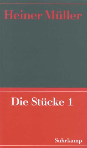 Die in diesem Band abgedruckten Stücke/Szenen Heiner Müllers sind zwischen dem Ende der 40er und den späten 60er Jahren entstanden. Sie belegen, in welch anhaltender Intensität sich Müller von Beginn an immer auch mit den besonderen Möglichkeiten szenisch-dramatischen Schreibens auseinandergesetzt hat. Es mußte fast ein Jahrzehnt vergehen, ehe Müller in der DDR 1957 mit Der Lohndrücker erstmals ein Stück veröffentlichen konnte. Erste Erfolge auf der Bühne, Beachtung durch die Kritik, die Verleihung des Heinrich-Mann-Preises folgten. Aber bald kam es zu Konflikten, Aufführungsverboten und zum Ausschluß aus dem Schriftstellerverband der DDR. Mehr als zehn Jahre wurden anschließend die Stücke Heiner Müllers auf keiner Bühne der DDR gespielt. Als er östlich der Elbe verboten wurde, erwachte im Westen das Interesse an einem Dichter, dessen neuere Texte eine poetische Dimension eröffneten, die nicht nur für die DDR, sondern auch für die Bundesrepublik herausragend wurden und ihm wiederum nur wenige Jahre später die Anerkennung als »sprachmächtigster deutscher Dramatiker« einbrachten. Der hier vorgelegte erste Band seiner Stücke dokumentiert diesen Zeitraum.