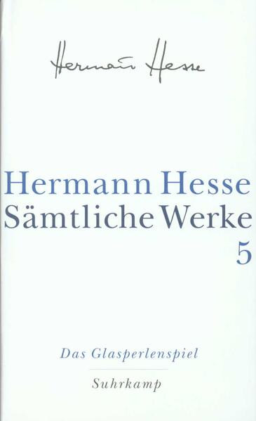 Die Bände 2 bis 5 enthalten Hesses Romane vom »Peter Camenzind« bis zum »Glasperlenspiel«. Erstmals werden hier auch die Frühfassungen und Varianten zu diesen Hauptwerken aus dem Nachlaß des Dichters in unsere Ausgabe einbezogen.