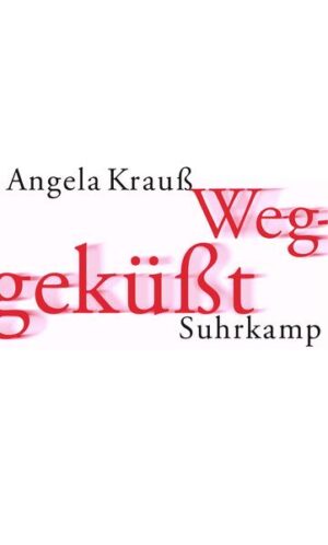 Beneidenswert: Diese Frau erwacht morgens in eine Welt, die auf sie wartet. Sie tritt zum Frühstück aus dem Haus und will verführt werden. Schon auf dem Weg lacht man ihr entgegen und will sie küssen. Sie wird überall bemerkt, es mangelt nicht an Zuwendung. Jene, die sie vor neun Uhr küssen wollen, sind immer bereits hellwach und voller Wünsche, sie belagern die Stadt an allen Zufahrtsstraßen. Zwölf Jahre nach dem Zeitenwechsel, da die Welt endlich wieder eine Kugel ist, also ohne Anfang und Ende, herrscht an Freunden kein Mangel - ein Zuwachs an Leben, mit dem sie nicht gerechnet hatte, grenzenlos auch er. So erfüllt sie früh am Morgen, wie einst, die Neugier auf alles. Aber schon in der nächsten Kaffeebar verliert sie, was einmal ihre Stärke war. Alle sehen gut aus und verströmen Düfte, die man auf weißen Streifen in den Eingangszonen der Kaufhäuser probieren kann. Mehr will niemand über die anderen wissen. Auch sie nicht. Weggeküßt ist ein Buch über das Verlangen. Es erzählt mit der Angela Krauß eigenen poetischen Kraft und Leichtigkeit von den hektischen Pendelbewegungen der Lust, von schier überquellender Fülle, die den Mangel kaum spürbar werden läßt, von artistischen Versuchen, Unfreiheit wie Freiheit zu beherrschen, und von der seltsamen Welt der Tiere im Zoo.