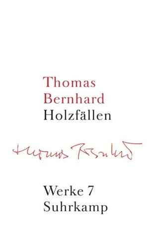 Am 21. August 1984 wurde die »Erregung«, wie die Gattungsbezeichnung von Thomas Bernhards erstem Wien-Roman Holzfällen lautet, vom Suhrkamp Verlag an die Buchhandlungen ausgeliefert. Zehn Tage später ging beim Wiener Landgericht der Eilantrag auf die Beschlagnahme des Buches ein, da es Persönlichkeitsrechte verletze. Eine Richterin gab dem Antrag statt, so daß der Roman aus sämtlichen österreichischen Buchhandlungen entfernt wurde. Diese Erregung um eine Erregung bildete einen Grund, warum Bernhard in seinem Testament sich jede Verbindung mit dem österreichischen Staat verbat. Die vorliegende Ausgabe dokumentiert zum ersten Mal in allen Details die Prozeßlage, deren Hintergründe und Konsequenzen. Die positive Seite des Skandals bestand für Bernhard darin, daß die gesamte deutsche Öffentlichkeit die Kunst dieses Schriftstellers wahrnahm. So charakterisierte die Zeit ihn mit den Worten: »Der größte Tragiker der zeitgenössischen mitteleuropäischen Literatur ist auch ihr größter Komiker. Und am komischsten, wenngleich nicht immer lustigsten, sind Bernhards Schimpfpredigten.«