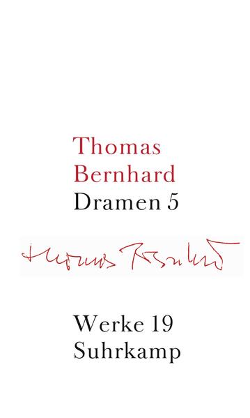 Der Band 19 präsentiert jene Theaterstücke von Beginn der achtziger Jahre, die den Dramatiker auf der Höchststufe seines theatralischen Könnens zeigen. "Der Theatermacher" - zur Erinnerung: diese, teils tragische, Komödie spielt in »Utzbach wie Butzbach« - ist auch zu verstehen als Selbstporträt des erfolgreichen Theaterautors als erfolgsloser Provinzschauspieler. Wie sehr Thomas Bernhard seine Stücke für Schauspieler verfaßte, wird erneut deutlich an der Wittgenstein-Travestie, die den Namen der Schauspieler "Ritter, Dene, Voss" trägt.