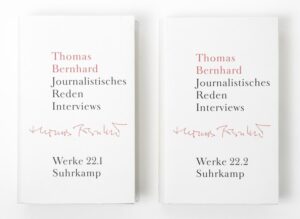 Als öffentlichkeitsscheu galt Thomas Bernhard - doch seine ersten Schreibversuche unternahm er als Reporter einer Zeitung. Leserbriefe schrieb er gerne, seine letzte Publikation ist ein Brief an die Salzkammergut-Zeitung. Inzwischen ist klar: Thomas Bernhard hat durch Artikel, Interviews, Reden, Feuilletons sein Bild als Mensch und Schriftsteller ganz präzise konturiert. Es ist ihm zwar nicht gelungen, mit der öffentlichen Meinung so zu spielen, dass sie ihn genauso betrachtet, wie er sich betrachtet wissen wollte, doch der sich der Medien bedienende Autor setzte alles daran, sich als eine Figur seiner Romane zu inszenieren. Die vorliegende Ausgabe versammelt zum ersten Mal sämtliche zwischen 1950 und 1989 von Thomas Bernhard für die Öffentlichkeit bestimmten Texte - von den Gerichtsreportagen im Salzburg der fünfziger Jahre über die Tiraden der sechziger und siebziger Jahre gegen Gott und den Rest der Welt bis zu den Interviews im Zusammenhang mit Heldenplatz kurz vor seinem Tod.