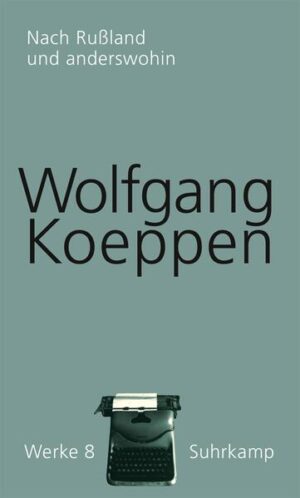 Im deutschen Sprachraum ist Wolfgang Koeppen der einzige Reiseschriftsteller nach 1945 von Rang. In den Jahren 1955 bis 1957 bereiste er im Auftrag des Süddeutschen Rundfunks unter anderem Spanien, die Niederlande, die Sowjetunion, London und Rom. Zu dieser Zeit entstanden jene Reise-Essays, die unter dem Titel Nach Rußland und anderswohin. Empfindsame Reisen 1958 erstmals erschienen. Der vorliegende Band beinhaltet darüber hinaus ein umfangreiches Konvolut bislang unveröffentlichter Notizen der Reisen nach Rußland und Italien. Bei aller Genauigkeit der Schilderung sind Koeppens Reiseimpressionen mehr als fotografische Reproduktion. Die Faszination des Bandes beginnt, wo der Reisende dem Schriftsteller das Wort überläßt - der Wirklichkeit kommt er dort am nächsten.