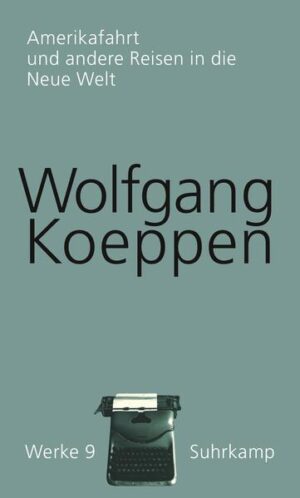 Das Reisen bildet das geheime, lange Zeit viel zu wenig beachtete Zentrum von Wolfgang Koeppens literarischem Werk. Über sechs Jahrzehnte, von der Weimarer Republik bis zum Ende der alten Bundesrepublik, schrieb Koeppen Reisereportagen. Er spielte mit Formen des Genres und warf einen unkonventionellen, das Fremde und gleichzeitig Authentische suchenden Blick auf scheinbar bekannte Kultur und Lebensgewohnheiten