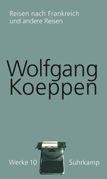 Das Reisen bildet das geheime, lange Zeit viel zu wenig beachtete Zentrum von Wolfgang Koeppens literarischem Werk. Über sechs Jahrzehnte, von der Weimarer Republik bis zum Ende der alten Bundesrepublik, schrieb Koeppen Reisereportagen. Er spielte mit Formen des Genres und warf einen unkonventionellen, das Fremde und gleichzeitig Authentische suchenden Blick auf scheinbar bekannte Kultur und Lebensgewohnheiten. Band 10 versammelt neben Reisen nach Frankreich, Koeppens letztem großen Reisebuch, auch sämtliche kürzeren reiseliterarischen Texte, etwa eine bisher unveröffentlichte Reportage aus den zwanziger Jahren oder die nur handschriftlich überlieferten Notizen einer Schiffsreise von Singapur nach Genua 1988.