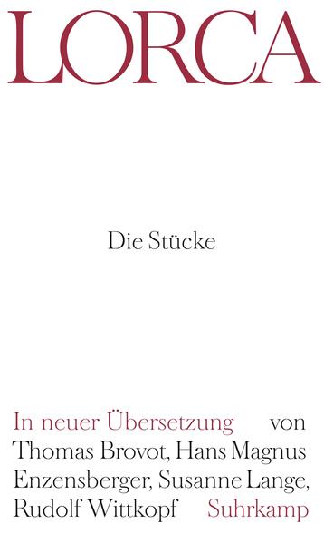 Lorcas Theater liegt siebzig Jahre nach dem Tod des Autors nun endlich in Übersetzungen vor, die seinem Sprachgeist und seiner innovativen Dramaturgie angemessen sind. Spielerisch, zärtlich, rauh, poetisch, schneidend sachlich - wie alle großen Dramatiker verfügt Lorca über mehr als eine Tonlage. Bereits die Untertitel seiner Stücke zeigen die Spannbreite: von »Ein Drama von den Frauen in Spaniens Dörfern« über »Tragisches Gedicht in drei Akten«, »Gedicht in mehreren Gärten«, »Volksromanze in drei Bildern«, »Legende von der Zeit«, »Heftige Farce in zwei Akten«, »Erotischer Bilderbogen in vier Bildern« bis hin zum Puppenspiel und der nachgelassenen »Komödie ohne Titel«.