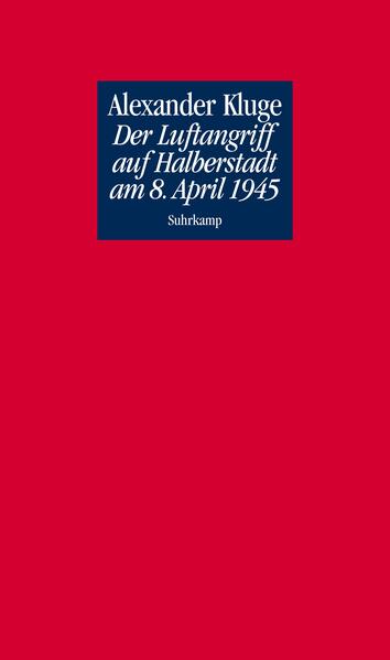 Alexander Kluges Erzählung Luftangriff auf Halberstadt am 8. April 1945 erschien 1977. Genau zwanzig Jahre später wurde sie zu einem der wichtigsten Bezugspunkte jener Diskussion, die den Luftangriff auf deutsche Städte und ihre Zivilbevölkerung aus der Rolle des Anathemas befreite. Völlig vorläuferlos war eine solche literarische Gestaltung des Luftkriegs und seiner Auswirkungen nicht, doch gab erstmals Kluge - nach Hans Erich Nossacks melancholischem Bericht über den Untergang Hamburgs und Gert Ledigs furios-desillusionistischer Vergeltung - eine analytisch-kühle Darstellung des Zerstörungswerks und sondierte inmitten des Infernos jenen Rest an Selbstbehauptung und Rationalität, der noch die Zusammenhänge der Katastrophe als verständlich und künftige Auswege als möglich erscheinen ließ. »Gerade Kluges detaillierte Beschreibung der gesellschaftlichen Organisation des Unglücks beinhaltet die Konjektur, daß ein richtiges Verständnis der von uns in einem fort inszenierten Katastrophen die erste Voraussetzung darstellt für die gesellschaftliche Organisation des Glücks.« (W. G. Sebald) Aus dem zeitlichen Abstand von 30 Jahren beleuchtet Alexander Kluge mit einigen neueren Texten nochmals die Erzählung von 1977. Sebalds Würdigung dieses Textes wird der Neuausgabe beigegeben.