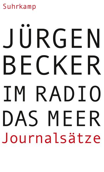 Mit diesem Buch bewegt sich Jürgen Becker im Grenzbereich der literarischen Möglichkeiten. Nach dem Journalroman Schnee in den Ardennen und den Journalgeschichten Die folgenden Seiten verbleiben nur mehr Journalsätze, die der Strom der Wahrnehmungen, Erinnerungen und Imaginationen zurückläßt. Es sind Sätze, auf die sich, in Partikeln, eine ganze Biographie reduziert. Die den Augenblick mit einer Geschichte versehen, deren Vergangenheit im Ungesagten bleibt. Die Erfahrungen konzentrieren, auf die ein Gedicht oder romanhaftes Erzählen warten könnte. Es sind Sätze, die zufällig entdeckt oder nach langen Recherchen in der Bewußtseinslandschaft entstanden sind. Die das Banale wie das Absurde benennen, das Naheliegende und das Entfernte, die Verstörungen der Kindheit und die Irritationen des Alters. Jürgen Beckers Konzept, journalhaft auf die oft so irreal erscheinende Wirklichkeit zu reagieren, kommt hier zu einer rigorosen Konsequenz: der Minimalisierung des Schreibens.