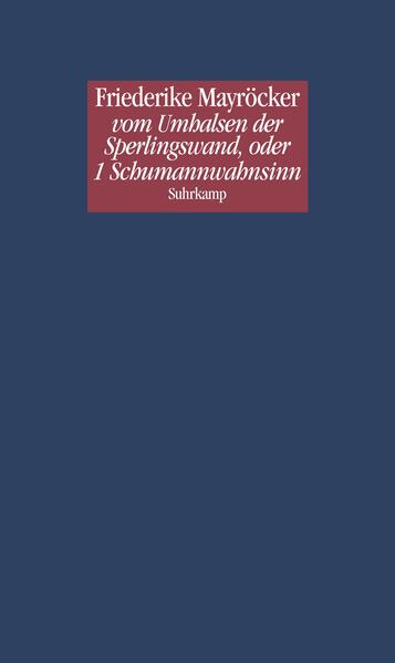 Sie tauchen als Umriß auf, schieben sich als Schatten vor die Großstadtkulisse und werden nur als Aussparung sichtbar im Text, der sie ins Leben ruft, in luftige Höhen wirbelt und tiefe Abgründe stößt: Robert und Clara Schumann, der Komponist und die Pianistin, und ihnen zur Seite die Schreiberin und ihr Gefährte, zwei Liebespaare im Reigen - sie drehen sich miteinander und umeinander durch ein Assoziationslabyrinth, an dem nur die Wegkreuzungen deutlich markiert sind: die Heilanstalt in Endenich, das Wiener Kaffeehaus Drechsler, das »Soffa« des Komponisten, auf dem sich die Liebenden immer aufs neue mit ihrer verrückten Leidenschaft anstecken. Längst hat sich Friederike Mayröcker den Ruf einer »Weltliteratin« erschrieben, ihre eigene Gattung geschaffen, die keine Grenzen kennt und alle Dimensionen sprengt: Identität, Zeit, Raum - was andere nötig haben für Halt und Orientierung, darüber setzt sie sich so selbstverständlich wie folgerichtig hinweg, um sich und ihrem Schreiben neue Freiräume zu schaffen: Aus den »Schluchten der Sprache« und den »Lustgärten der Sprache« tönt die neue Prosa der großen Wiener Dichterin: in wilder, die Passion des Lebens und des Liebens beschwörender Rede.