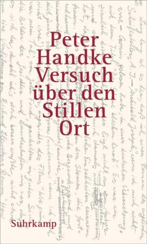 1989 veröffentlichte Peter Handke den Versuch über die Müdigkeit, ein Jahr danach folgte der Versuch über die Jukebox. Den vorläufigen Abschluß dieser erzählerischen Umkreisungen des Alltags bildete der Versuch über den geglückten Tag. Zwanzig Jahre später legt er einen neuen Versuch vor: Versuch über den Stillen Ort. „Lang lang ist es her, daß ich einen Roman des englischen Schriftstellers A.J. - ‚Archibald Joseph‘, wenn ich mich nicht irre - Cronin gelesen habe, in einer deutschen Übersetzung, mit dem Titel ‚Die Sterne blicken herab‘. Es war ein ziemlich dickes Buch, aber es liegt nicht an dem Autor und seiner Geschichte, die mich damals mitgenommen und begeistert hat, daß ich mich an kaum welche Einzelheiten erinnern kann. Was mir von dem Roman geblieben ist, neben den Sternen, die fortwährend herabblicken: Eine englische Bergwerksgegend und die Chronik einer darbenden Bergleutefamilie, abwechselnd mit jener von betuchten Besitzern (wiederum: ‚wenn ich mich nicht irre‘). Viel später, angesichts des Films ‚Wie grün war mein Tal‘, von John Ford, gaukelten, im guten Sinn, die Bilder der Gesichter und Landschaften mir vor, daß es sich da, obwohl ich’s doch besser wußte, nicht etwa um eine Verfilmung von Richard Llewellyns ‚How Green My Valley was‘, vielmehr von Cronins ‚The Stars Are Looking Down‘ handelte. Dabei habe ich doch von dem Epos der herabblickenden Sterne eine einzige Einzelheit behalten. Aber diese geht mir bis zum heutigen Tag nach, und sie ist es auch, welche den Ausgangspunkt für mein nun fast schon lebenslanges Umkreisen und Einkreisen des Stillen Orts und der stillen Orte bildet, und mit der jetzt hier dementsprechend der Anfang des Versuchs darüber gemacht werden soll.“