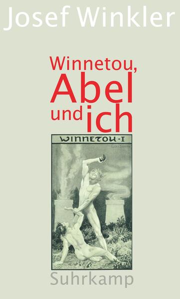 Der Autor der Indianergeschichten war des jungen Josef Winkler Lektüregott. Als der älter und selber Autor (und 2008 Georg-Büchner-Preisträger) Gewordene ein halbes Jahrhundert nach seiner ersten Begegnung die drei »Winnetou«-Bände sowie »Weihnacht« wiederlas und die Bilder Sascha Schneiders betrachtete, entstanden vier Nacherzählungen der wichtigsten Szenen. Eingeleitet werden sie von der Titelgeschichte »Winnetou, Abel und ich«, die noch einmal in Winklers Kärntner Indianerkindheit zurückführt. »Mutter und Vater beäugten mich beim Lesen mit misstrauischen Blicken, denn die Nachbarin sagte einmal zu meiner ahnungslosen Mutter, die ihr ganzes Leben kein Buch gelesen hatte: >Karl May verdirbt ihn!< Erlöst wurde ich erst vom Tierarzt, dem vornehmen Dr. Weber, der nach einer Operation im Stall, als er in der Küche mit einer Terpentinseife seine Hände wusch und dabei fragte, was ich denn da lese, in Anwesenheit meiner Eltern ein Lob spendete: >Sehr gut! Sehr gut!