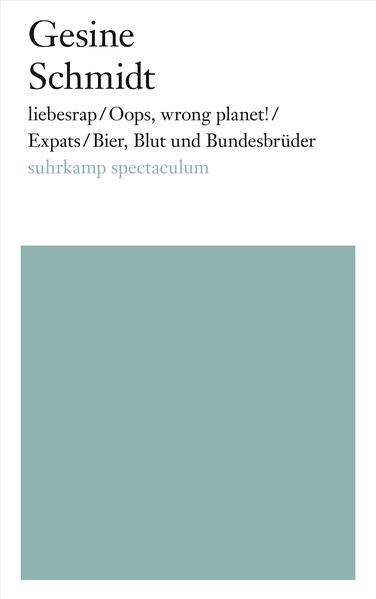 Gesine Schmidt wurde für ihre Theaterstücke mehrfach ausgezeichnet. Ihre doku-fiktionalen Werke kreisen um das Thema »Normalität und Abweichung« und sind stets Ergebnis aufwändiger Recherchen. Ihre Perspektive auf unsere gesellschaftliche Gegenwart ist ethnologischer Art. Ihre literarisch verdichteten Texte spitzen Wirklichkeit zu und spielen mit Erwartungen und Bedeutungen, um neue Sichtweisen zu ermöglichen.