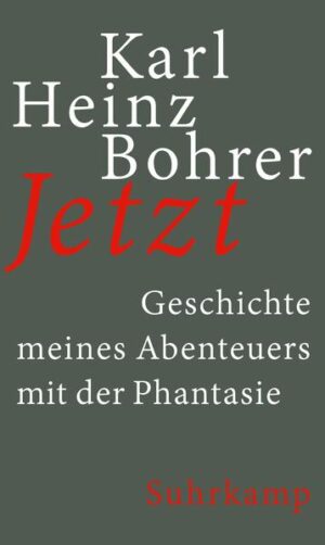 Karl Heinz Bohrer gilt als einer der streitbarsten deutschen Intellektuellen. Wann immer er in den letzten Jahrzehnten das Wort ergriff, meist in direkter Konfrontation mit dem Mainstream - die höchste Aufmerksamkeit, häufig auch Erregung seiner Zeitgenossen war ihm sicher. Als Leiter des Literaturteils der FAZ im eigenen Haus umstritten, als Herausgeber des Merkur für Reaktionsschnelligkeit und kühne Thematik berüchtigt, als Hochschullehrer eine Gegenfigur der Linken, als Wissenschaftler mit seiner zentralen Theorie der Plötzlichkeit eine Herausforderung für alle, die es gewohnt sind, sich geschichtsphilosophische Sinnhorizonte zurechtzubiegen. In neun Kapiteln spannt Bohrer mit Jetzt den Bogen seiner Lebensgeschichte seit den späten 60er-Jahren: vom Konflikt mit der FAZ und seiner Freundschaft mit Ulrike Meinhof über die realistisch-hochsubjektiven Erfahrungen seiner langjährigen Aufenthalte und universitären Engagements in Frankreich, England, den USA bis hin zum kompromisslosen Rundumblick auf die augenblickliche „Lage“. Scharf geschnittene Porträts von Weggefährten und Freunden, erbitterten Gegnern und geliebten Frauen wechseln mit intellektuellen Abenteuern und erotischen Eskapaden. Es ist die Sucht nach Fremdheit und „Differenz“, die den Erzähler vorantreibt, unbeirrbar in seiner Erwartung, dass die banale Gegenwart umschlägt in das phantastische Jetzt.