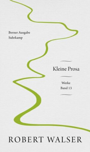 Die einzelnen Bände der Berner Ausgabe erscheinen fortlaufend. Sie enthalten neben zuverlässig edierten Texten auch ein Nachwort, Informationen zu Überlieferung, Entstehung und Rezeption sowie Stellenkommentare. In Kleine Prosa (1917) präsentiert Robert Walser unter anderem einen literarischen Generalstabschef und eine versessene Romanleserin. Eine liebenswürdige Proletarierin ist ebenso anzutreffen wie ein geduldiger Grafendiener. »Einer, der nichts merkte«, verliert seinen Kopf. Einer, der dichtet, wird unsterblich und wandelt auf dem Parnass. Ein Kind geht buchstäblich ans Ende der Welt.