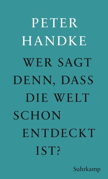 Peter Handke, geboren 1942 in Griffen, lebt heute bei Paris. Er wurde für sein Werk 2019 mit dem Nobelpreis für Literatur ausgezeichnet. Auf das Jahr 1967 datiert die Verpflichtung gegenüber dem eigenen Schreibprozeß: »Eine Möglichkeit besteht für mich jeweils nur einmal. Die Nachahmung dieser Möglichkeit ist dann schon unmöglich.« Damit beginnt die ständig neugestartete Erprobung literarischer Formen, Welt und Welterfahrung gerecht zu werden. Das gesamte Oeuvre von Peter Handke ist ein unablässig vorangetriebener Vorstoß ins Reich der Literatur - von den Metropolen bis zu den Rändern, und darüber hinaus: »Wer sagt denn, daß die Welt schon entdeckt ist?« In diesem Sinne versammelt der vorliegende Band fünf Prosawerke Peter Handkes zur Entdeckung seines Œuvres, entstanden zwischen 1970 und 1991.