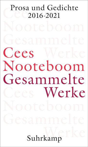 Mit den Gesammelten Werke in neun Bänden vereint im Schuber wurde der 75. Geburtstag von Cees Nooteboom begangen. Dass nun bereits Band 11 folgt, ist Zeugnis von Nootebooms unglaublicher Produktivität: Prosa, Gedichte und Essays aus jüngster Zeit, von 2016 bis 2021, sind darin enthalten. Band 11 beginnt mit 533 Tagen - Berichte von der Insel, in denen der Autor durch seinen Garten, durch Bücher, Bilder und den Blätterwald bis hinauf zur Milchstraße flaniert. Im Folgenden schreitet er von Hieronymus Bosch zu Karl Blossfeldt bis hin zum japanischen Kloster Kozan-ji, einer Tempelanlage im Norden Ki?tos. Aber kein anderer Ort hat Nooteboom so gefesselt wie Venedig - die Stadt »wird mich fressen, wie sie alle ihre Geliebten und Bewunderer stets verschlungen hat«. Die Essenz seiner Besuche wird in Venedig - der Löwe, die Stadt und das Wasser gefeiert. Drei Gedichtbände: Licht überall und die beiden Zyklen Mönchsauge und Abschied - Gedicht aus der Zeit des Virus, Nootebooms bislang letztes Werk, bilden das Herzstück des Bandes. Die Poesie sei das stetig fließende Wasser, von dem er lebe, so der Autor, Treibgut, Flaschenpost aus dem Unergründlichen. Im Weiteren sind erstmals in Buchform erscheinende und zum Teil erstmals übersetzte Essays versammelt, die historische Wendepunkte der vergangenen Jahre meisterhaft ausleuchten.