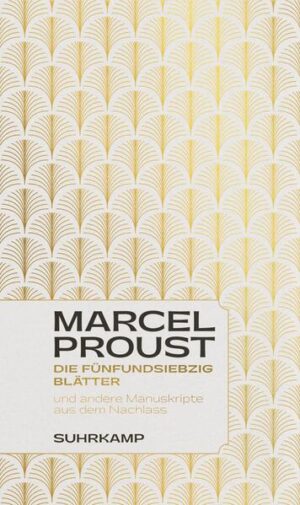 Die hier erstmals übersetzten fünfundsiebzig handschriftlichen Bögen von Marcel Proust sind die Keimzelle seines siebenbändigen Romanwerks Auf der Suche nach der verlorenen Zeit (À la recherche du temps perdu). Man wusste, dass es sie gibt, aber sie waren verschollen. 2018 im Nachlass des Proust-Forschers und Verlegers Bernard de Fallois endlich gefunden, erschienen sie 2021 bei Gallimard: eine Sensation. Wir begegnen vielen aus der Lektüre der Recherche bekannten Figuren und Szenen, hier noch belassen in der Ursprünglichkeit früher Erinnerung: an die geliebte Mutter, das Kindheitsdrama des Zubettgehens, die jungen Mädchen am Strand. Proust ist erkennbar noch auf der Suche: nach den literarischen Mitteln, sein Leben zu erzählen, sein unendliches autobiographisches Material zu organisieren. Bei aller sprachlichen Meisterschaft liegt der Reiz dieser Texte auch in ihrer Unmittelbarkeit, ihrem bekenntnishaften Ton. Erst später gelingt Proust dann der letzte und entscheidende Schritt: das Erinnern selbst zum Gegenstand des Erzählens zu machen. Sich dieser Urzelle der Recherche anzunähern bedeutet, Prousts lebenslanger Erinnerungs- und Schreibarbeit und damit dem Geheimnis des Romans auf die Spur zu kommen. Die deutsche Ausgabe erscheint in besonderer Ausstattung in der Übersetzung von Andrea Spingler und Jürgen Ritte