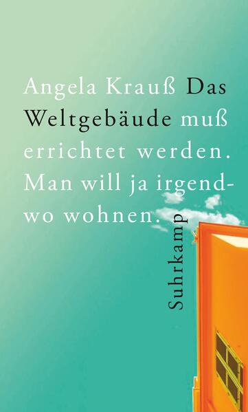 »Schon länger lebe ich in der Gewißheit, Zeuge einer großen Daseinsverwandlung zu sein. Unter den Formen der Daseinsverwandlung halte ich zwei für möglich: plötzliches Unglück und plötzliches Glück. Oder könnte es sich auch um einen Traum handeln?« Mitreißend traumtänzerisch entwirft die Dichterin Angela Krauß geistige Räume ihres Weltgebäudes, in denen das fragmentierte Dasein ein Zuhause hat: Tore der Verwandlung, Loggien der Begegnung, Kinderzimmer, Hinterzimmer ...