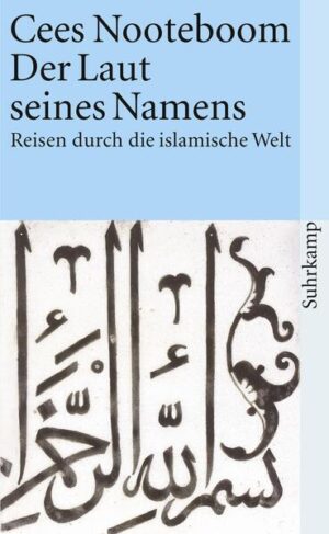 Cees Nooteboom ist viele Jahre seines Lebens unterwegs gewesen, hat sich als Reisender Prüfungen und Erfahrungen ausgesetzt, die seine Existenz als Schriftsteller auf besondere Weise beeinflußt, ja geprägt haben. Dabei hat es ihm die arabische Welt schon in jungen Jahren angetan, und so hat der Autor, der »das Sehen« zu seinem »Spezialgebiet gemacht« hat, nicht nur in Erzählungen und Reportagen, in Feuilletons und Glossen, sondern auch in Gedichten und poetischer Prosa auf Eindrücke reagiert, die ihm das arabische Gegenüber geboten hat. In Der Laut seines Namens schreibt Nooteboom über eine Begegnung in und mit Marrakesch, eine Reise durch den Atlas, eine ganz besondere Nacht in Tunesien sowie über das so eigene und eigenwillig schöne »Mondland Mali«, über Erlebnisse in Dörfern und Städten, die uns bis vor kurzem unbekannt waren, aber auch über Erfahrungen mit dem - arabischen - Fremden vor der eigenen Haustür, zum Beispiel in Amsterdam. Cees Nooteboom nimmt uns mit hinein in seine Abenteuer, und es ist an uns, den Lesern, den Weg mit ihm, dem Schriftsteller, zu teilen. Oder, wie Goethe es gesagt hat: »Der Weg ist begonnen, vollende die Reise.«