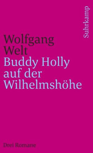 Aus kleinen Verhältnissen stammend und mit einem abgebrochenen Studium im Gepäck gerät Wolfgang Welt als Musikjournalist Anfang der achtziger Jahre in die Pop-Maschinerie. New Wave, Neue Deutsche Welle, Marabo, Sounds, Musik Express, Rockpalast, Herbert Grönemeyer, Dallas,Frauengeschichten, DJ-Dasein und immer wieder Buddy Holly sind Begleiterscheinungen einer kurzen, steilen Szenekarriere. Sie endet im Wahnsinn.Welt wird verhaftet und in die Psychiatrie gesteckt. Wieder halbwegs normal, schreibt er in großen Abständen drei autobiographische Romane, die hier vereint vorgelegt werden, der dritte als Erstveröffentlichung. 2002 erhält er ein Stipendium der Hermann- Lenz-Stiftung. Seit langen Jahren arbeitet er als Nachtportier im Schauspielhaus seiner Heimatstadt Bochum und hört regelmäßig WDR 4. Wolfgang Welt, geboren 1952 in Bochum, lebt dort (in seinem Elternhaus in der Bergarbeitersiedlung Wilhelmshöhe). Peggy Sue, erschienen zuerst 1986 im Konkret Literatur Verlag, kam 1997 erweitert und mit einem Vorwort von Leander Haußmann als Taschenbuch heraus. Der Tick wurde 2001 veröffentlicht. Der Tunnel am Ende des Lichts ist, wie gesagt, eine Erstveröffentlichung »Im ganzen: eine Version des Lebens, die man sich im Lesen nicht nur gefallen läßt, sondern die einen, schön holprig und schön schnittig, eine Zeitlang mitnimmt, und nicht bloß ins Ruhrgebiet.« Peter Handke