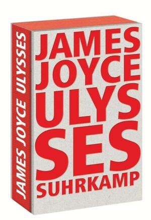 Wer den großen Jahrhundertroman von James Joyce noch nicht gelesen hat, wer ihn liebt und ihn immer wieder von neuem lesen oder wer ihn an andere verschenken möchte, dem sei Ulysses jetzt in der neuen Kultausgabe zum 125. Geburtstag von James Joyce am 2. Februar 2007 empfohlen - in Halbleinen mit rotem Ringsumfarbschnitt und Schriftprägung.