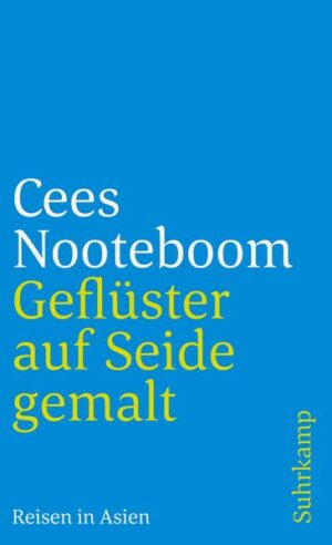 Der vorliegende Band bietet eine Auswahl seiner besten Reisegeschichten aus Asien. Ein Meister der Nebenrouten, ein Spezialist für die unsichtbaren Gärten jenseits der hohen Mauern, ein Kenner der Räume, die hinter fest verschlossenen Türen warten - Cees Nooteboom führt mit Leidenschaft und Brillanz, sachkundig, leichtfüßig und selbstironisch durch Landschaften und Städte eines Kontinents.