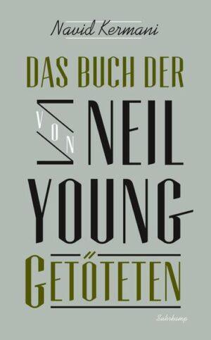 »Das Buch der von Neil Young Getöteten« ist mehr als nur das schönste, klügste, verrückteste Buch, das je über Rockmusik geschrieben wurde - es ist eine Hymne auf das Leben. Mit den berüchtigten Dreimonatskoliken fängt es an - Abend für Abend windet sich die neugeborene Tochter des Erzählers in Krämpfen. Das einzige wirksame Gegenmittel: die Songs von Neil Young. Für Vater und Tochter beginnt eine Reise durch den Kosmos des kanadischen Musikers hin zu den verlorenen Illusionen und flüchtigen Augenblicken des Glücks. Mit leichter Hand verwebt Navid Kermani den Alltag einer jungen Familie mit den großen Lebensfragen, und wie nebenbei wird klar, wo noch Splitter vom Paradies zu finden wären: nicht nur in der Musik.