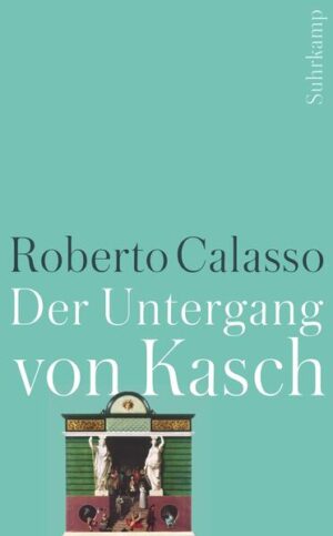 Mit dem Untergang von Kasch legt Roberto Calasso eine Kritik der Moderne vor, die sich nicht wissenschaftlich, nicht analytisch, sondern in Geschichten äußert: Das Zeitalter der Revolutionen erzählt - wie es Schiffbruch erlitt. Durch das Buch führt als »Zeremonienmeister« Talleyrand, der klarsichtigste und verruchteste, modernste und archaischste aller Politiker. Er stellt uns den Hof von Versailles vor und das Indien der Veden, die Abtei von Port-Royal und die Galerien des Palais-Royal, Marie-Antoinette, Bentham, Goethe, Fénelon, Baudelaire, Marx, Chateaubriand, Napoleon, Joseph de Maistre, Stirner, Sainte-Beuve... Jede dieser Figuren ist mit jeder anderen verbunden - und alle führen uns zu demselben Ursprung zurück, der Legende von Kasch.