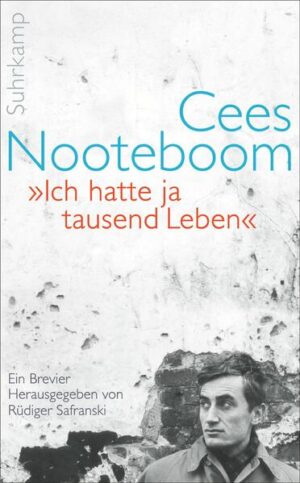 Unterwegs ist Cees Nooteboom sein ganzes Leben lang. Sein Zuhause ist die Welt. Hellwach und phantasievoll sammelt er Begegnungen, Städte und Landschaften und »verzaubert, was immer er berührt« (Arno Widmann). Das Brevier, das Rüdiger Safranski aus den Romanen, Erzählungen, Gedichten und Reiseessays seines langjährigen Freundes zusammengestellt hat, liegt nun zum Buchmesseschwerpunkt Niederlande und Flandern in einer erweiterten Fassung vor, die bis in seine neuesten Publikationen reicht. Entstanden ist ein Lesebuch für Nooteboom-Fans und -Novizen, ein Brevier zum Suchen und Finden, Kennenlernen und Wiederentdecken. Es zeichnet das faszinierende Porträt eines lebensklugen Nomaden zwischen den Zeiten und Welten, neugierig wie eh und je, denn »man muss gelebt haben und darf damit noch nicht aufhören«.