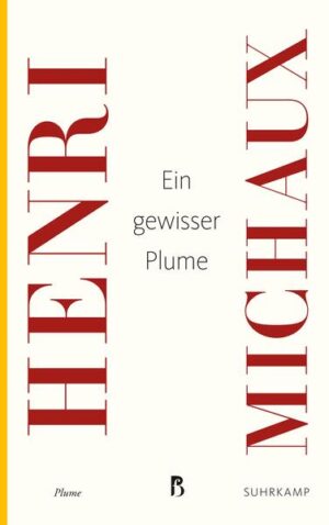 Der Dreh- und Angelpunkt dieser tollkühnen Textsammlung - ein gewisser »Plume« - ist ein Meister der absurden Welterfahrung. Tut ihm sein Finger weh, wird er ihm von einem eifrigen Chirurgen amputiert. Bestellt Plume in einem Restaurant ein Gericht, das nicht auf der Karte steht, wird er in einem kafkaesken Spektakel von Polizei und Geheimdienst gejagt. Eine Königin nötigt ihn so lange zum Liebesspiel, bis ihr Gemahl das Schlafgemach betritt. Und in einem Augenblick dummer Zerstreutheit läuft Plume »mit den Füßen über die Zimmerdecke, anstatt sie am Boden zu behalten. Als er dessen gewahr wurde, war es leider zu spät«. Henri Michaux, Reisender in wirklicher und imaginärer Fremde und Experimentator verborgener Bewusstseinsräume, hat mit der Gestalt des Plume eine prägnante wie tragische Spielfigur seiner eigenen Phantasie geschaffen. Die Prosatexte, Gedichte und Kurzdramen des vorliegenden Bandes offenbaren die Absurdität unhinterfragter Glaubenssätze und Verhaltenscodices. Zugleich kann Ein gewisser Plume auch als Hommage an alles Abseitige, Komische und Verquere gelesen werden. Michaux, der sich zunächst den Surrealisten nahe fühlte, widmete sich nach seinen ersten literarischen Publikationen verstärkt der Malerei und Experimenten mit Meskalin, über die er später viel beachtete Bücher schrieb. Als Künstler nahm er mehrmals an der Documenta teil, 1960 wurde ihm auf der Biennale von Venedig der Einaudi-Preis verliehen.