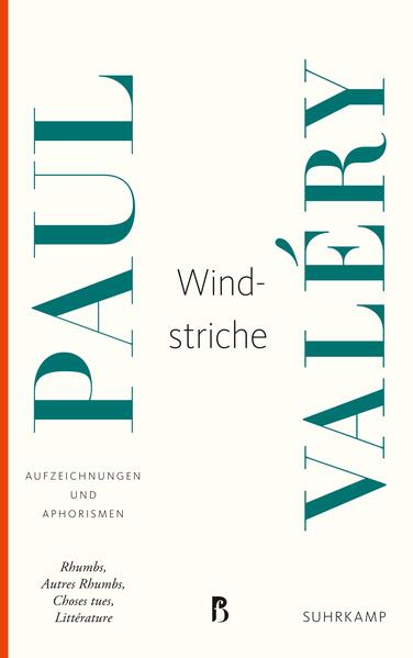 Die Bedeutung des Titels Windstriche (Rhumbs) musste Paul Valéry schon seinen französischen Lesern erläutern, als das Buch in den zwanziger Jahren erschien. Das Wort entstammt der Nautik, bezeichnet, vereinfacht gesagt, die Richtung der Winde aus den verschiedenen Welt- oder Himmelsgegenden. In Windstriche bleiben die Richtungen, die Paul Valéry mit seiner Prosa und seinen Überlegungen zur Dichtkunst sich selbst wie den Zeitgenossen vorgab, im Hintergrund. Sie bilden die Folie, von der sich die Abweichungen vom Vollendeten, vom abstrakten Denken, von reiner, absoluter Dichtung umso deutlicher abheben. Hier treffen aufeinander: Tagebucheintragungen anlässlich einer Reise, nach »Lust und Laune gezeichnet«, es werden »Moralia« sowie »Hintergedanken« ausgeplaudert ebenso wie Träume, Gedanken zur Literatur und lyrische Versuche. Dieses Buch führt Gedankensplitter vor - und gibt ihnen zugleich einen Zusammenhang