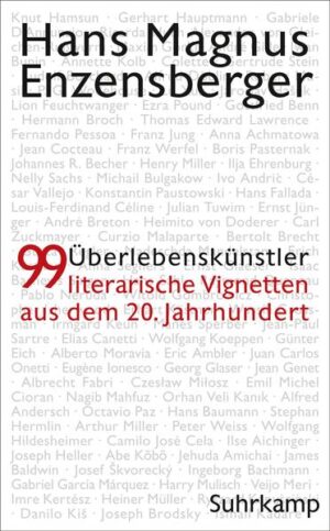 Hans Magnus Enzensberger nähert sich in 99 pointierten, bewusst subjektiven Darstellungen den Lebensläufen und den speziellen Überlebensstrategien internationaler Schriftstellerinnen und Schriftsteller. Aber auch den objektiven Gründen dafür, dass ihnen ihr Überleben im 20. Jahrhundert, dem »Zeitalter der Wölfe«, gelungen ist. Das 20. Jahrhundert war eine Blütezeit von Schriftstellern, die Staatsterror und Säuberungen überlebt haben, mit all den moralischen und politischen Ambivalenzen, die das mit sich brachte. Hatten sie ihr Überleben ihrer Hellsicht, ihrer Intelligenz oder Schlauheit zu verdanken, ihrem Glauben an sich selbst, ihren Beziehungen oder ihrem taktischen Geschick? Waren es Glücksfälle, durch die sie dem Gefängnis, dem Lager und dem Tod entronnen sind, oder waren es Strategien, die von der Anbiederung bis zur Tarnung reichten? Wer das so klar unterscheiden könnte!