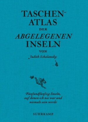 Als Judith Schalanskys Atlas 2009 erschien, herrschte zwar allgemeine Verzückung über Idee, Konzept und Gestaltung: fünfzig entlegene Inseln – von Tristan da Cunha bis zum Clipperton-Atoll, von der Weihnachts- bis zur Osterinsel – nach Ozeanen geordnet, kunstvoll illustriert und mit je einer absurd-abgründigen Geschichte, die von historischen Begebenheiten und naturwissenschaftlichen Berichten inspiriert ist. Niemand konnte jedoch ahnen, dass der Atlas nicht nur zum internationalen Bestseller und mit diversen Preisen ausgezeichneten Designobjekt werden, sondern ein regelrechtes Zeitalter der »poetischen Atlanten« einläuten und weltweit unzählige Nachahmer finden würde. Und nie war so aktuell wie heute, was dieses Buch beweist: dass die abenteuerlichsten Reisen im Kopf stattfinden, mit dem Finger auf der Landkarte. Die erweiterte Erfolgsausgabe von 2021 mit neuem Vorwort und fünf neuen Inseln wird hier in einer schön gestalteten, gebundenen Taschenbuchausgabe vorgelegt.