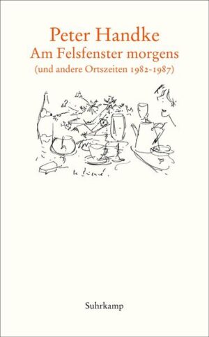 Mit Am Felsfenster morgens liegt eine weitere Journalabschrift Peter Handkes vor. »Es handelt sich«, so der Autor im Vorwort, »vor allem, um Notizen, Wahrnehmungen, Bedenklichkeiten, Fragen, aus einer Zeit der Seßhaftigkeit und des Wohnens in meinem Geburts- und Heimatland, bestimmt durch Tun und auch gehörig viel Nichtstun.« Im Gegensatz zu früheren Journalabschriften ist diese »spezialisiert auf den Ort, den großen, und dessen kleine und kleinere Zweigstellen, wo die Augenblicke usw. stattfanden und Gestalt annahmen (…) Sollte ich die Eigenheit des Ganzen hier andeuten, so vielleicht folgend: Maximen und Reflexionen? nein, eher Reflexe