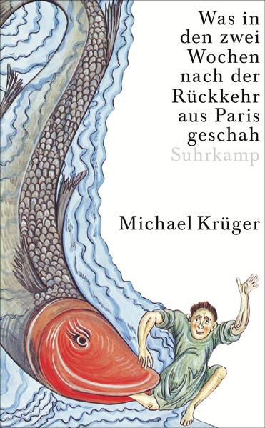 Alle scheinen ihn zu kennen, aber keiner weiß seinen Namen. Und wer ihn noch nicht kennt, will unbedingt seine Bekanntschaft machen. Nur der Erzähler, dem sich der Herr mit den schlechten Manieren angeschlossen hat, will ihn loswerden. Im Flughafen von Paris hat er sich ihm aufgedrängt, in München logiert er bereits in seiner Wohnung, in der Künstleragentur, die der Erzähler betreibt, sitzt er an seinem Schreibtisch und bereitet einen Film vor. Wer ist dieser fremde Gast, der plötzlich wie in einer Erzählung von Gogol im Zimmer steht und durch seine bloße Präsenz alles durcheinanderbringt? Am Ende, als man gerade dabei ist, ihm auf die Schliche zu kommen, hat Jona sich für immer aus dem Staub gemacht. Könnte es sein, dass insgeheim so manche warten auf die Ankunft einer Figur, die sie aus dem Tritt bringt? Michael Krügers abenteuerliche Chronik der laufenden Ereignisse zeigt, dass die Sicherheit, mit der wir unser durchrationalisiertes Leben führen, eine Fiktion ist.