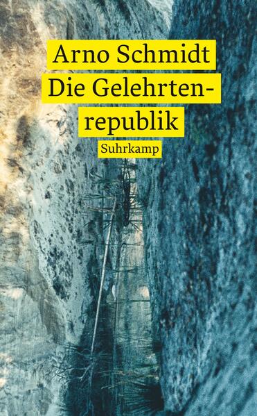 Schmidts anspielungsreiche utopische Satire tarnt sich als Reisebericht eines amerikanischen Reporters aus dem sogenannten »Hominidenstreifen« im Westen der USA, wo es unbekannte Mutanten zu entdecken gibt, die nach einem Atomkrieg entstanden sind. Der Journalist Charles Henry Winer bereist außerdem die Gelehrtenrepublik, eine schwimmende Insel, eigentlich ein Asyl für Künstler und Wissenschaftler, tatsächlich aber ein Schauplatz des Kalten Krieges voller grausiger Überraschungen.