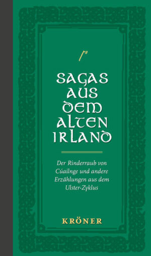 Táin Bó Cúailnge Der Rinderraub von Cúailnge ist der berühmteste Text des irischen Mittelalters, Cú Chulainn, der zentrale Held dieses Textes und vieler anderer im Band versammelter Erzählungen, der irische Held schlechthin: edel, heldenhaft, schön, mit Superkräften die ihn auch mal selbst übermannen. Eine wichtige Rolle spielt das sagenumwobene Haus Ulster mit seinem König Conchobar und dem Druiden Cathbad, außerdem die irische Anderwelt, die Welt unter den Feenhügeln, die mit denen der Menschen verschlungen ist und immer wieder auch kollidiert. Hier meint man wirklich ganz deutlich auf Tolkiens Spuren zu wandeln. Und obendrauf: die tragische Geschichte von Deirdre and Naoise, die berühmteste Liebesgeschichte Irlands. Matthias Egeler hat die versammelten Texte rund um den Rinderraub direkt aus dem Mittelbzw. Altirischen übersetzt und die Übersetzung behutsam so modifiziert, dass die Geschichten auch für heutige Leser:innen unterhaltsam, spannend, komisch, schön zu lesen sind. Eine vergleichbare Ausgabe gibt es nicht. Kein Fan der Grünen Insel wird hier ernsthaft nicht zugreifen!