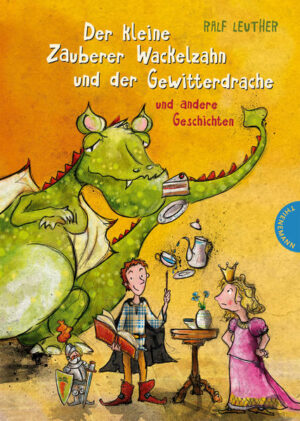 Helle Aufregung herrscht im Schloss über den Wolken: König Schläfchen hat seine Krone verloren! Der kleine Zauberer Wackelzahn möchte helfen und versucht, die Krone herbeizuzaubern, doch plötzlich hat der König einen Nachttopf auf dem Kopf. Solange nämlich der erste Wackelzahn des Zauberers nicht ausgefallen ist, geht bei seiner Zauberei meistens etwas schief. Also begeben sich der kleine Zauberer und seine beste Freundin Prinzessin Pustilla auf die Suche nach der Krone. Zur Seite stehen ihnen dabei der winzige Ritter Rübe und der Flugdrache Flatterich, der allerdings erst seine Flugangst überwinden muss. Gemeinsam bestehen die vier Freunde nicht nur dieses, sondern noch weitere spannende Abenteuer.